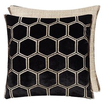 Подушка CCDG1155, Manipur, Noir, Designers Guild 43 x 43см 