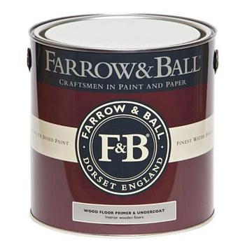 Грунтовка для деревянного пола Wood Floor Primer&U/C, белый White&Light Farrow&Ball 0,75л