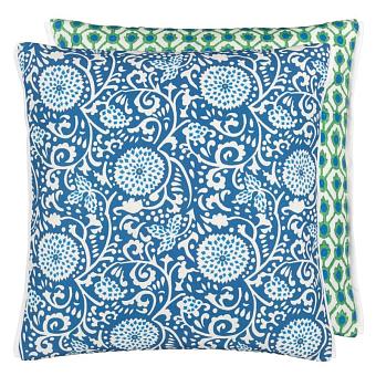 Подушка CCDG1247, Outdoor Shaqui, Cobalt, Designers Guild 45 x 45см 