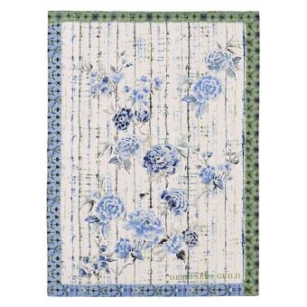 Плед BLDG0277, Kyoto Flower, Indigo, Designers Guild 130 x 180 см 