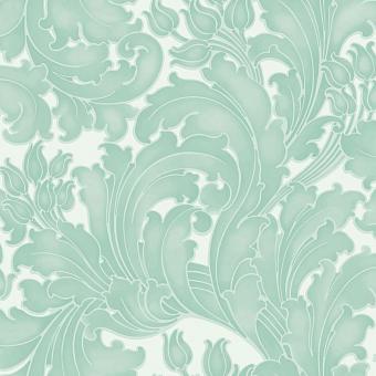 Флизелиновые обои Little Greene 0260TUAQUAZ коллекции National Trust Papers II