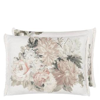 Подушка CCDG1463, Fleurs D Artistes, Sepia, Designers Guild 60 x 45см 